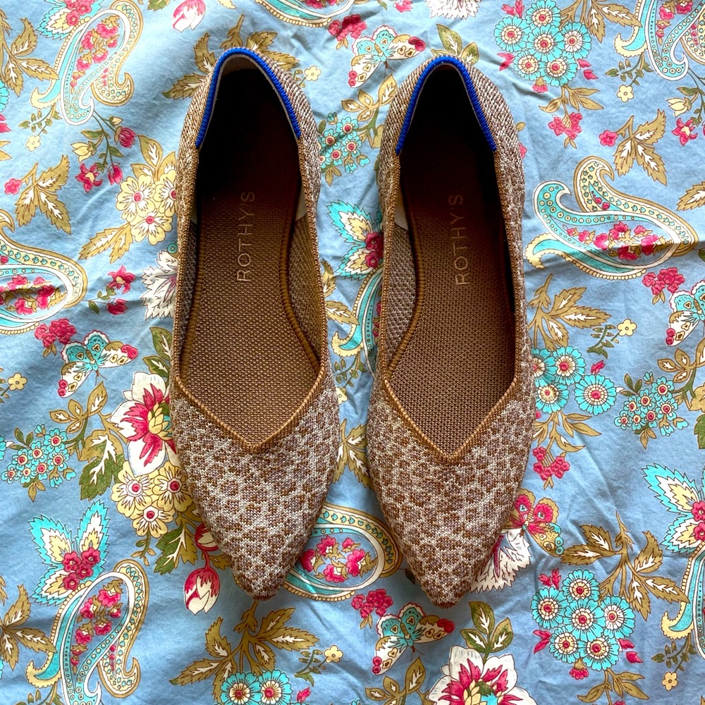 Rothy’s - The Point - Neutral Leopard
